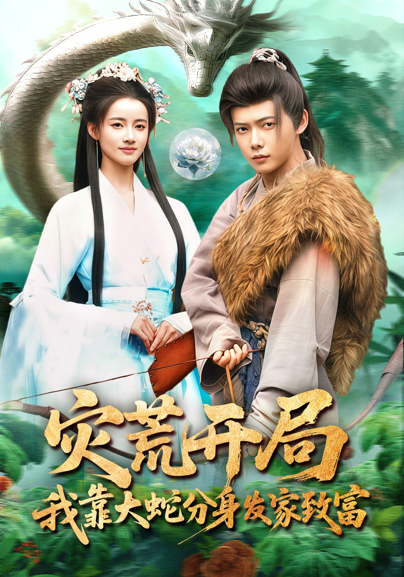災(zāi)荒開局，我靠大蛇分身發(fā)家致富(全集)