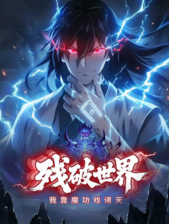 殘破世界：我靠魔功戲諸天動態(tài)漫畫